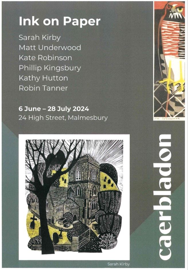 Caerbladon Exhibition - Ink on Paper